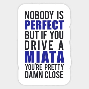 Miata Owners Sticker